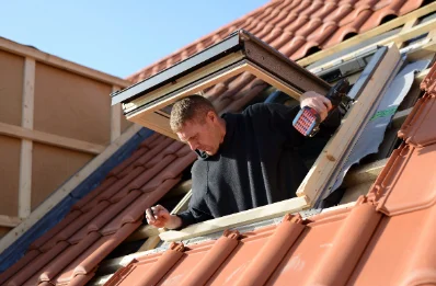 Pose de fenêtres de toit Velux à Gandelain